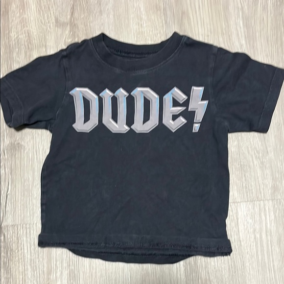 4/$30 Place Black 'Dude' Kids T-Shirt 3T - Picture 1 of 1